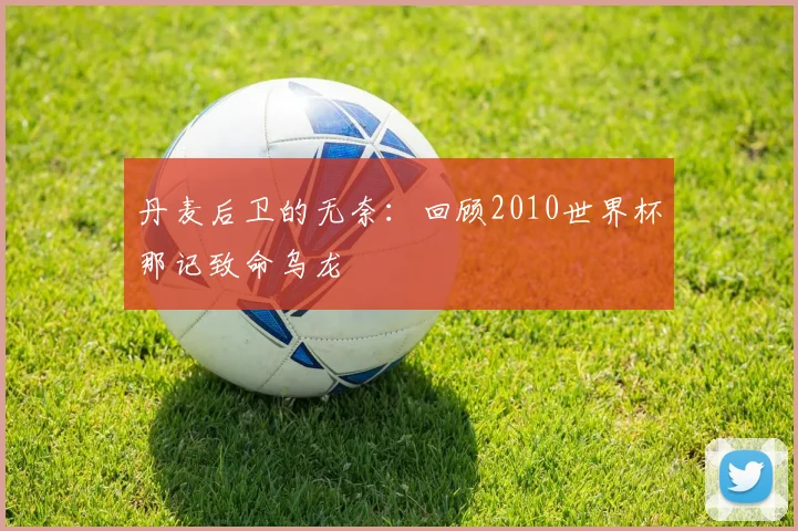 丹麦后卫的无奈:回顾2010世界杯那记致命乌龙