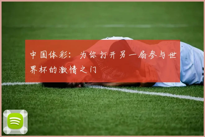 中国体彩:为你打开另一扇参与世界杯的激情之门